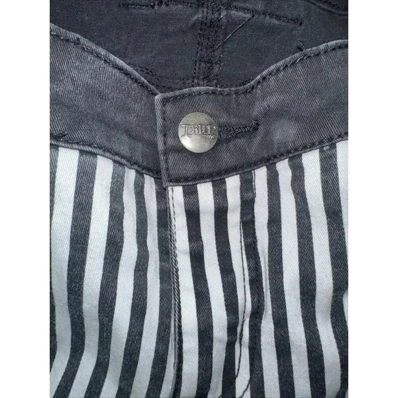 Tripp NYC Daang Goodman Skinny Jeans Women's Sz 20 Rave Goth Punk  Black White - Picture 7 of 16